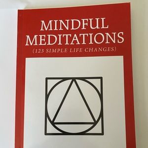 Author signed copies of Mindful Meditations.